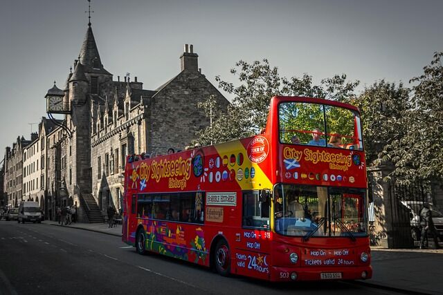 Edinburgh Royal Mile in Scotland
